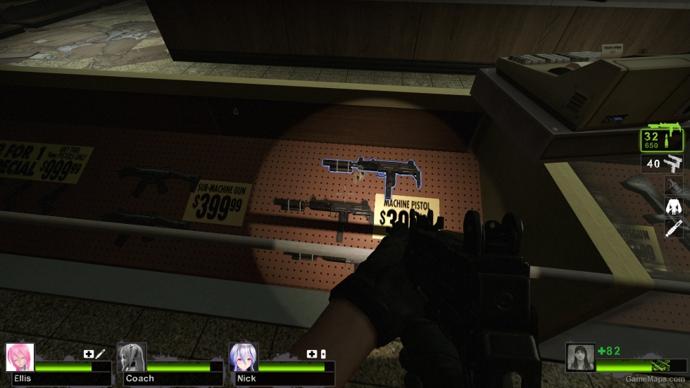 IMI UZI Silenced v7 (Suppressed SMG)