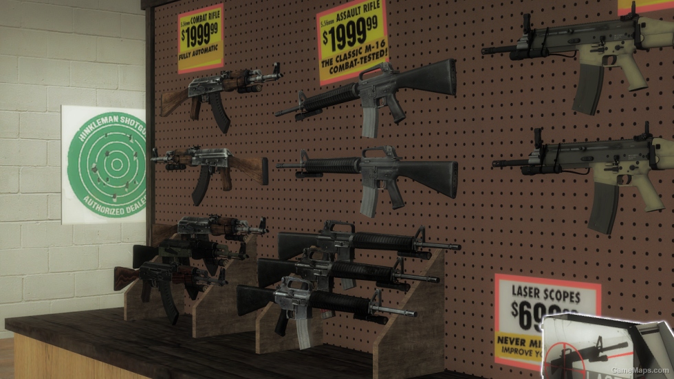 Improved L4D1 Rifle (Original L4D1 Animations)
