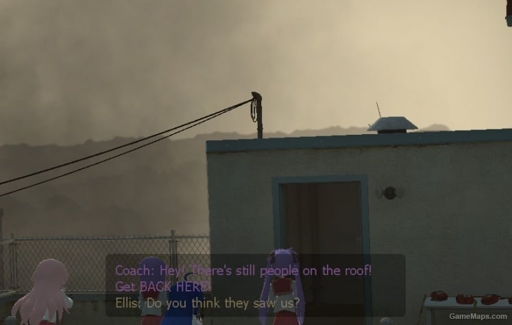 Improved Lucky Star survivors - Stranded on the roof Improved Lucky Star survivors