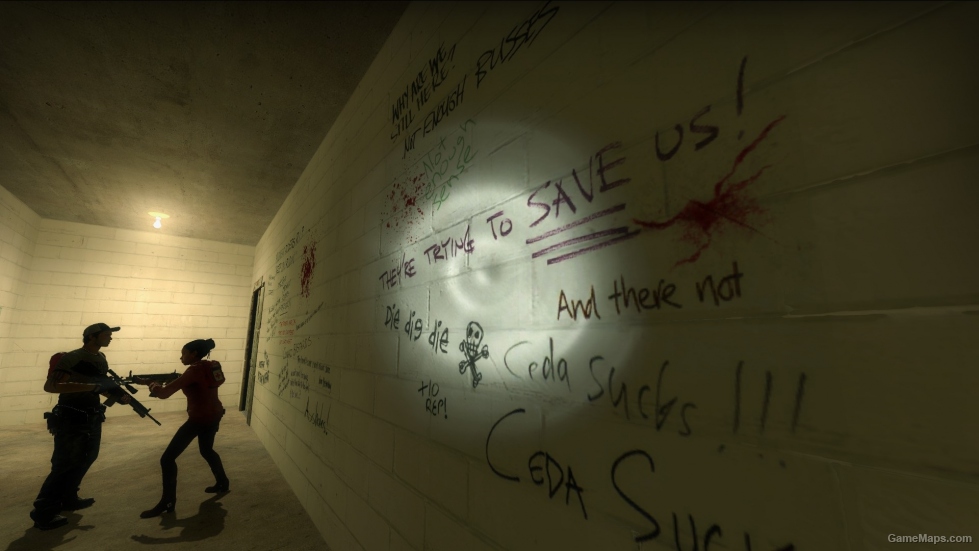 Improved Saferoom Graffiti
