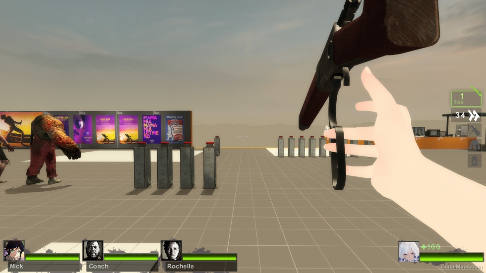Improvised Mare's Leg v2 (Magnum Pistol) [Primary slot]