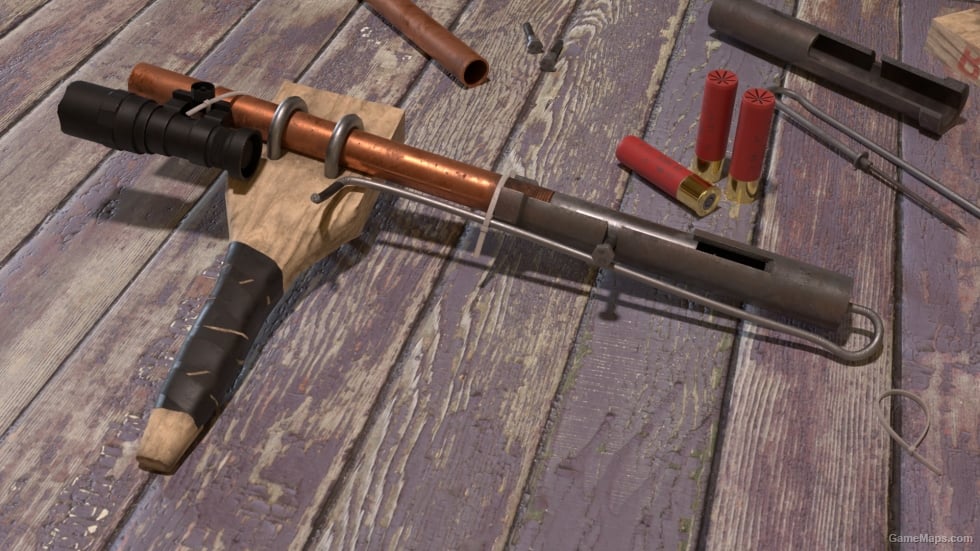 Improvised Pipe Shotgun (Custom Weapon)