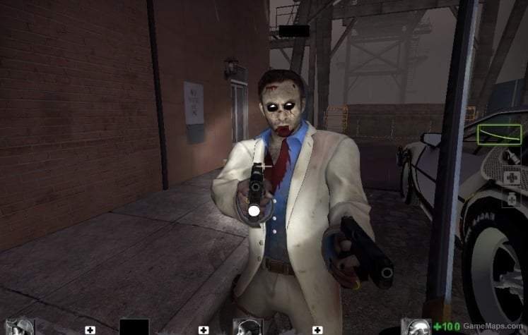 Infected Nick - Added some more blood, dirt and darkened the skin some Infected Nick