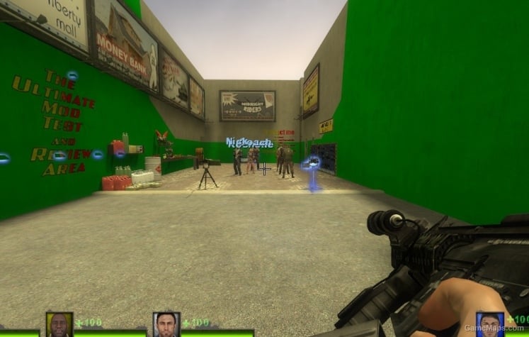 Infinite ammo Assault Rifles - The M16 with M4 skin. Fire away with infinite ammo... Infinite ammo Assault Rifles