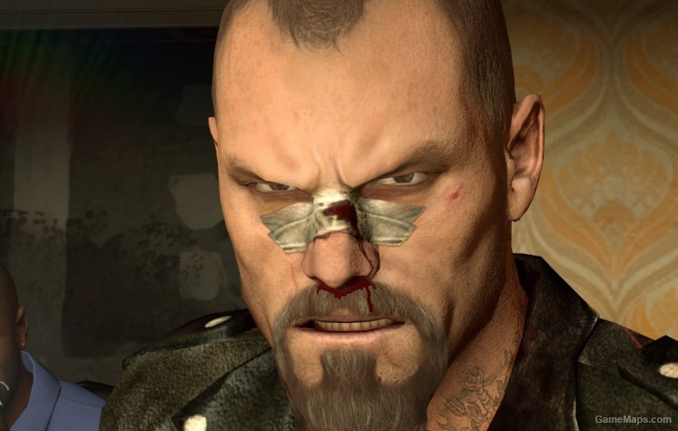 Injured Francis (w/goatee) Head