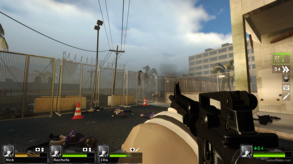 Insurgency - M16A4 v4 (without foregrip) (Desert Rifle)
