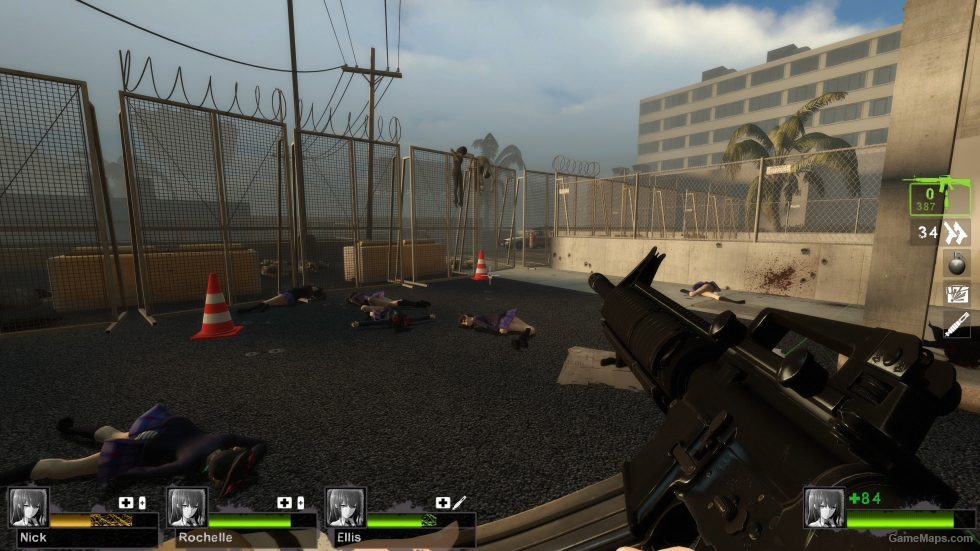 Insurgency - M16A4 v4 (without foregrip) (Desert Rifle)