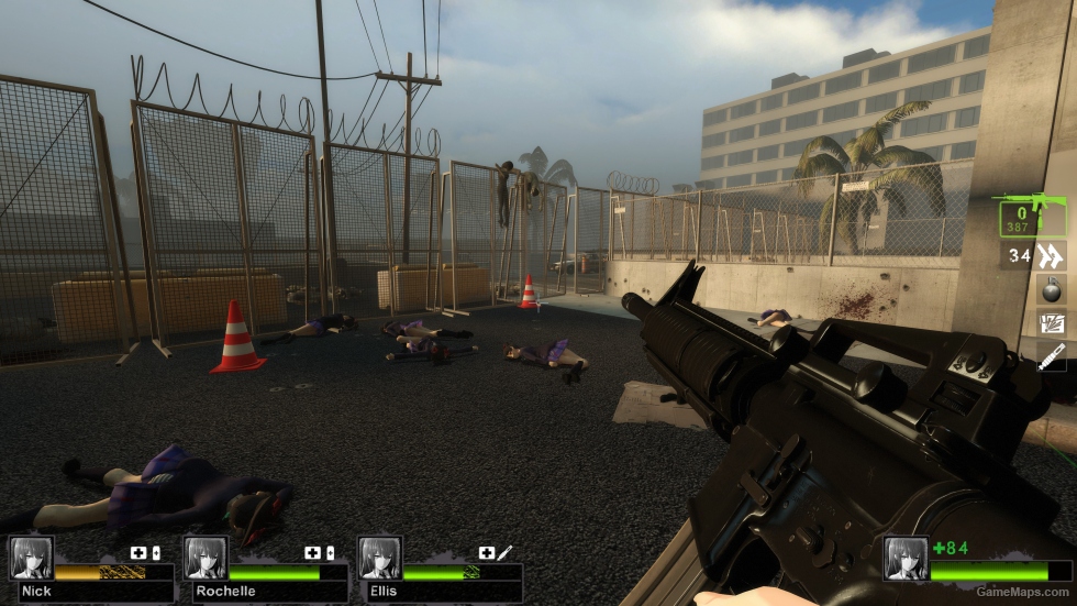 Insurgency - M16A4 v4 (without foregrip) (Desert Rifle)