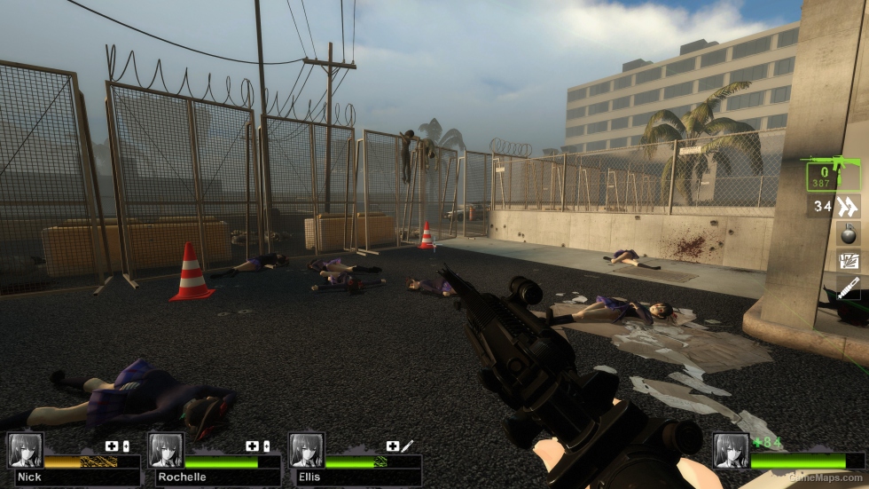 Insurgency - M16A4 v4 (without foregrip) (Desert Rifle)