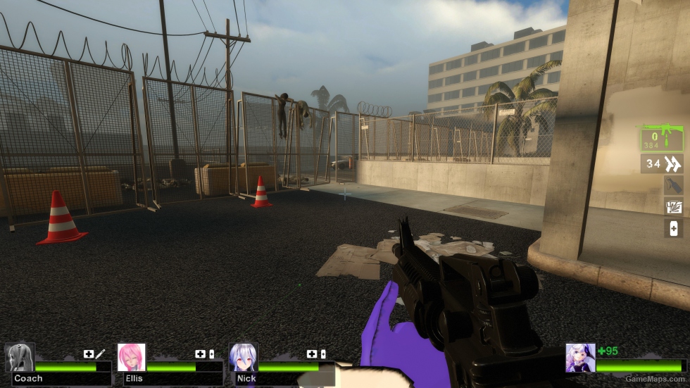 Insurgency - M16A4 v4 (without foregrip) (Desert Rifle)