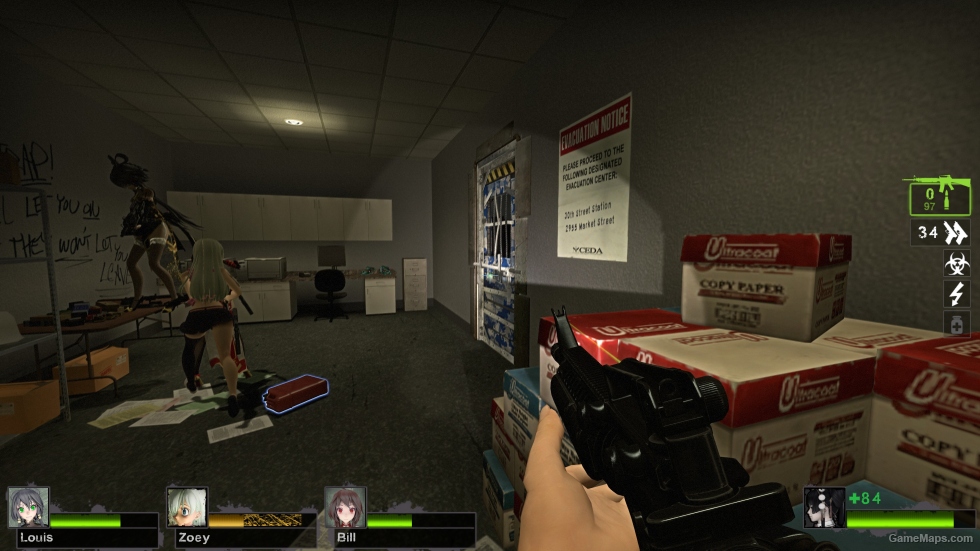 Insurgency - M16A4 v4 (without foregrip) (Desert Rifle)