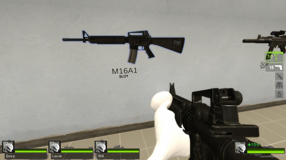 Insurgency - M16A4 v4 (without foregrip) [M16A2] {request}