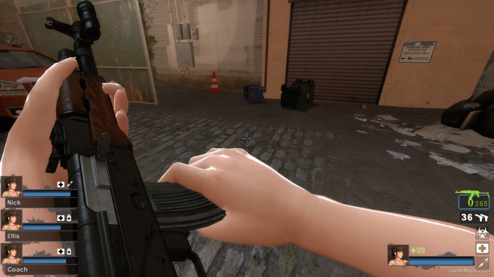 Insurgency AKMS (HyperMetal's Animations) v13 (AK47)