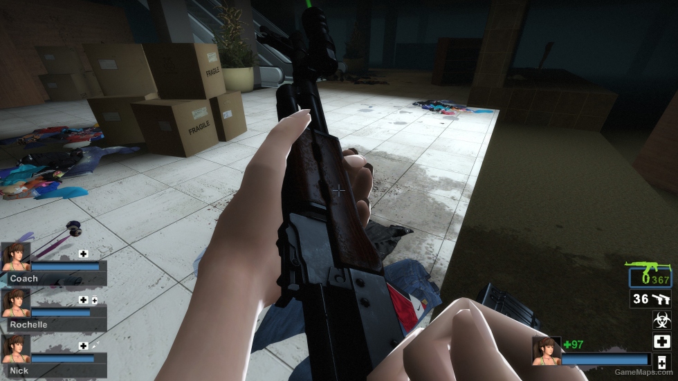 Insurgency AKMS (HyperMetal's Animations) v13 (AK47)