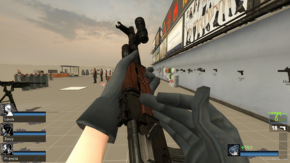 Insurgency AKMS (HyperMetal's Animations) v13 (AK47)