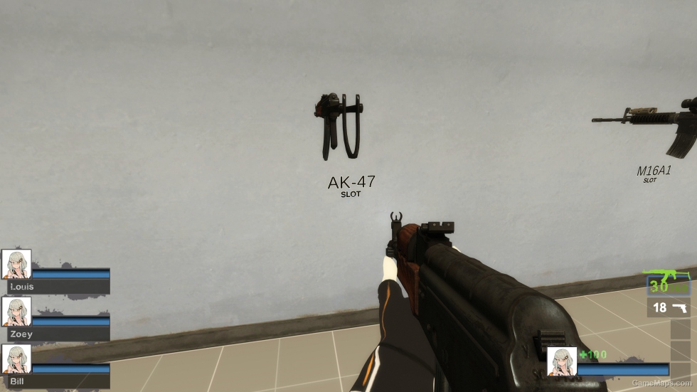 Insurgency AKMS (MaxG3D's Animations) v14 (AK47)