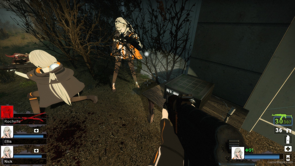 Insurgency AKMS (MaxG3D's Animations) v14 (AK47)