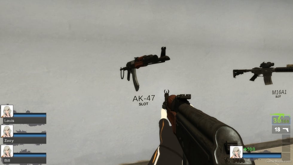Insurgency AKMS (MaxG3D's Animations) v14 (AK47)