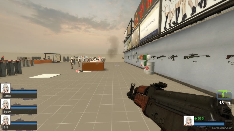 Insurgency AKMS (MaxG3D's Animations) v14 (AK47)