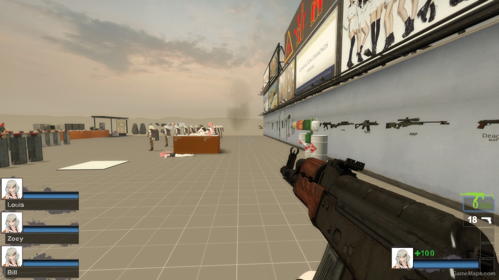 Insurgency AKMS (MaxG3D's Animations) v14 (AK47)