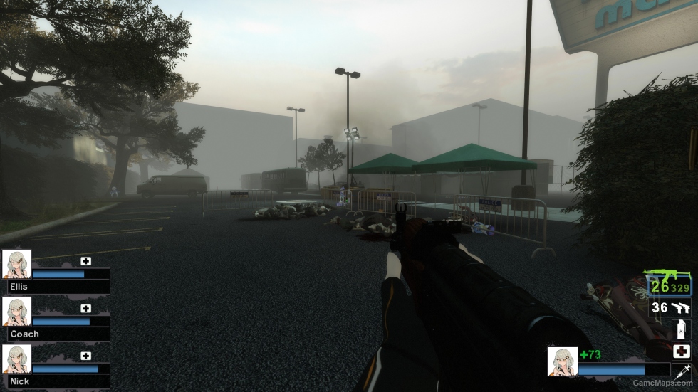 Insurgency AKMS (MaxG3D's Animations) v14 (AK47)