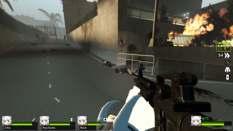 Insurgency Colt M16A4 by JAX v2 (Desert Rifle)