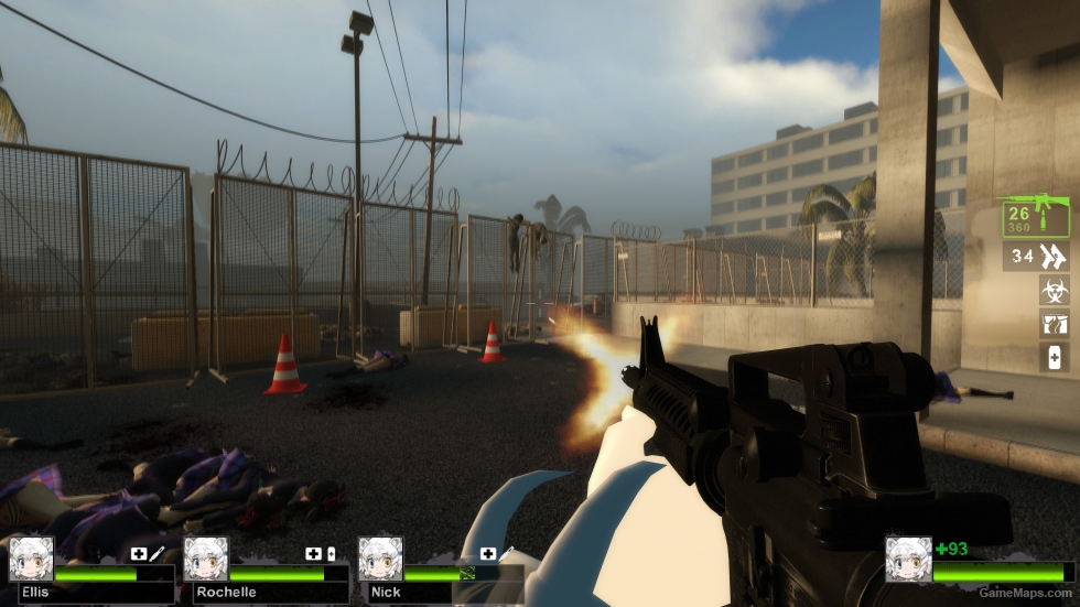 Insurgency Colt M16A4 by JAX v2 (Desert Rifle)