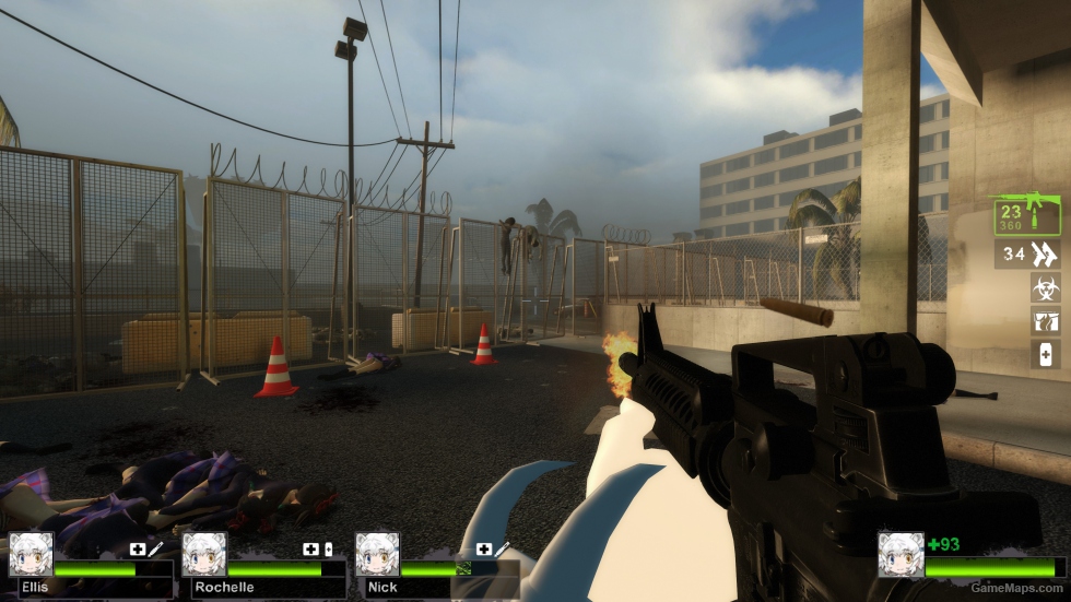 Insurgency Colt M16A4 by JAX v2 (Desert Rifle)