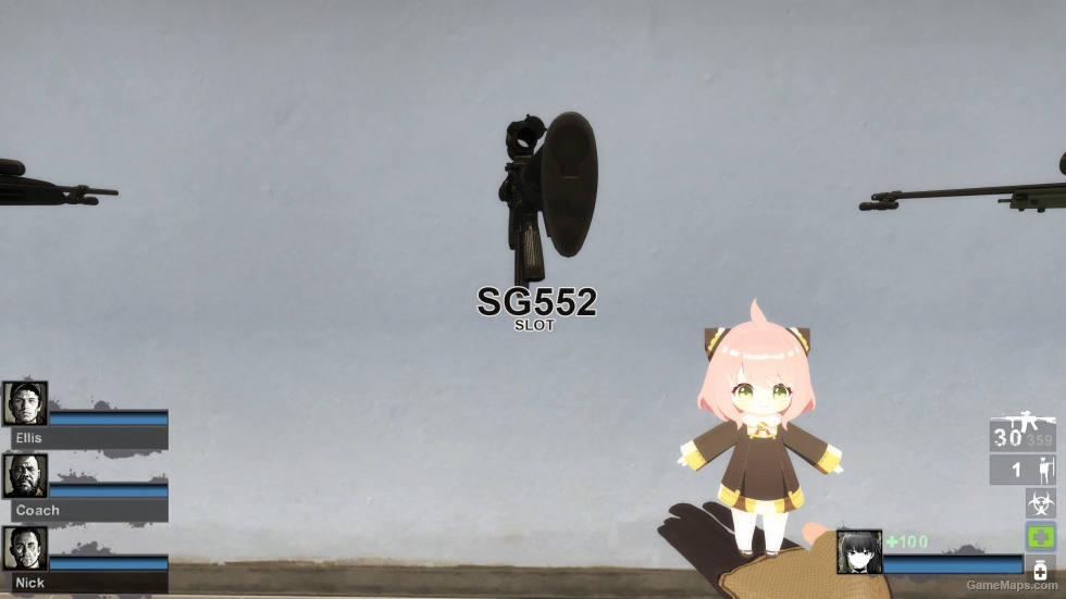 Insurgency Colt M4A1 with Aimpoint & Foregrip (sg552,request)