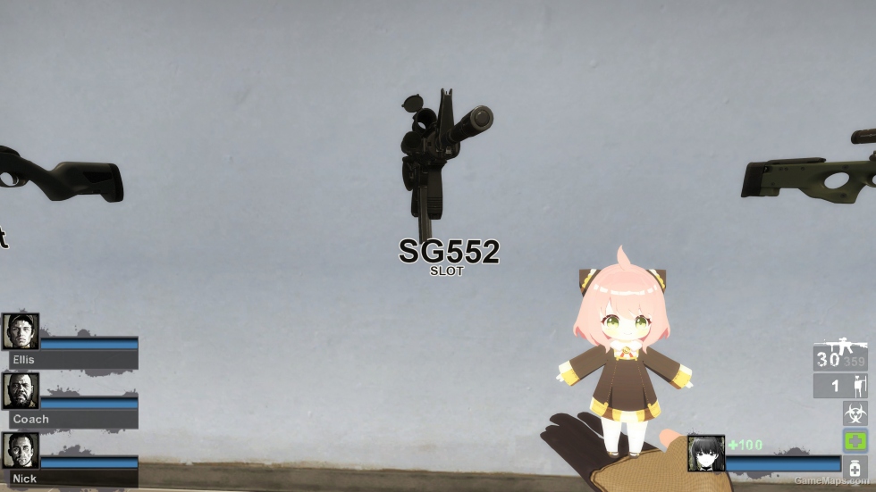 Insurgency Colt M4A1 with Aimpoint & Foregrip (sg552,request)