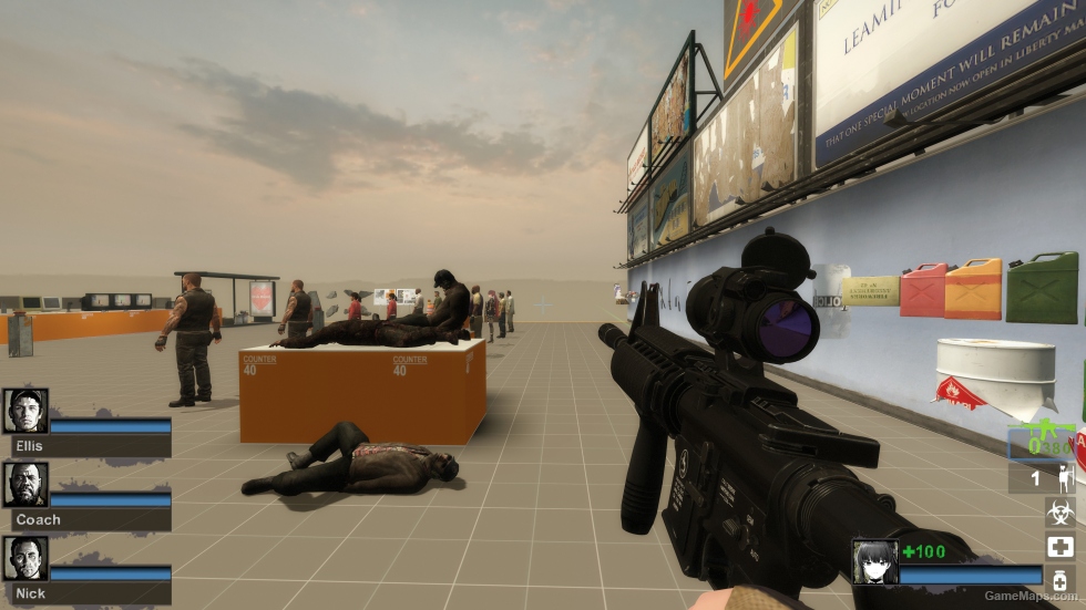 Insurgency Colt M4A1 with Aimpoint & Foregrip (sg552,request)