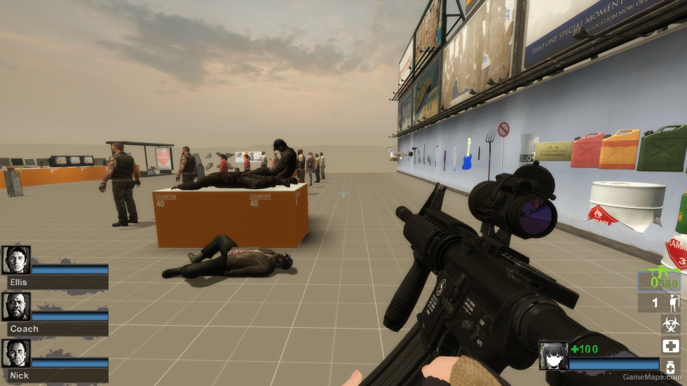 Insurgency Colt M4A1 with Aimpoint & Foregrip (sg552,request)