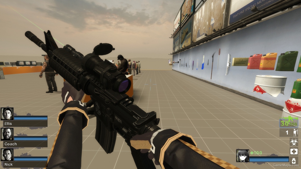 Insurgency Colt M4A1 with Aimpoint & Foregrip (sg552,request)