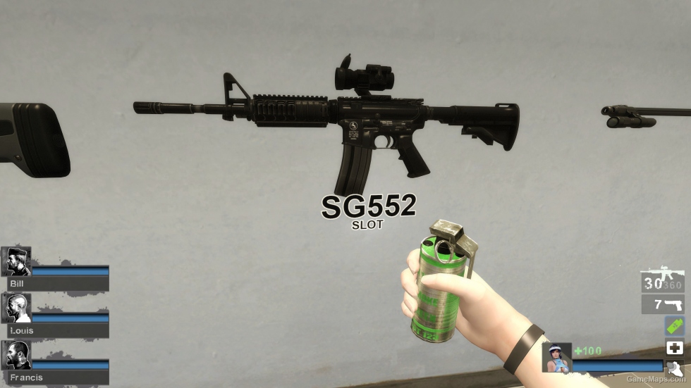 Insurgency Colt M4A1 with Aimpoint [MK18 anims] - [SG552] (request)