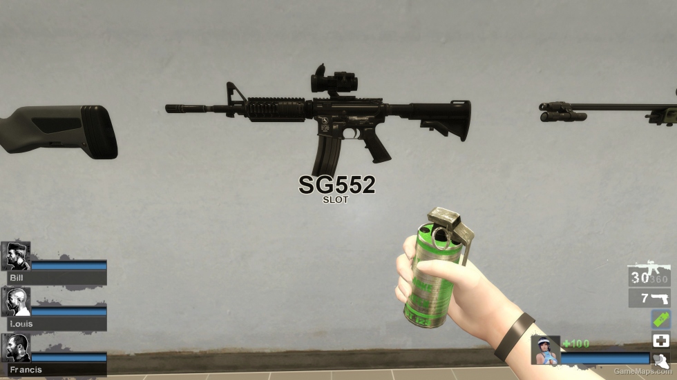 Insurgency Colt M4A1 with Aimpoint [MK18 anims] - [SG552] (request)