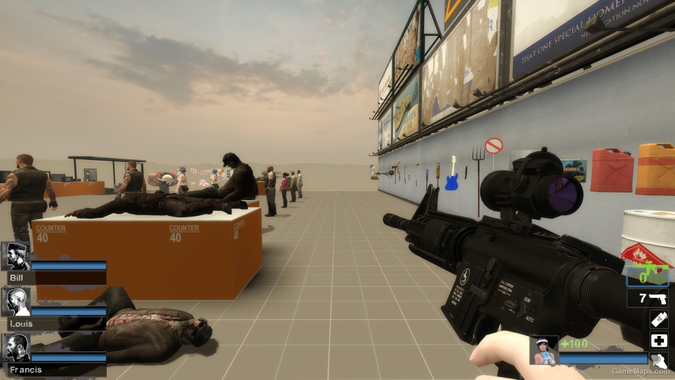Insurgency Colt M4A1 with Aimpoint [MK18 anims] - [SG552] (request)