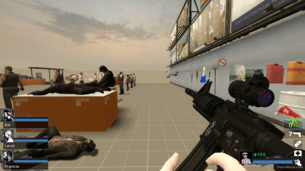 Insurgency Colt M4A1 with Aimpoint [MK18 anims] - [SG552] (request)