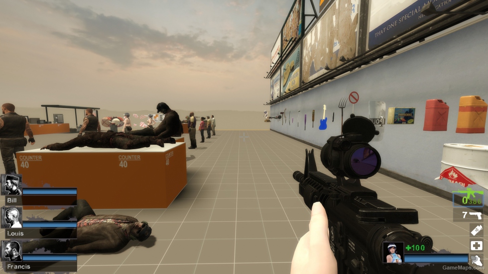 Insurgency Colt M4A1 with Aimpoint [MK18 anims] - [SG552] (request)