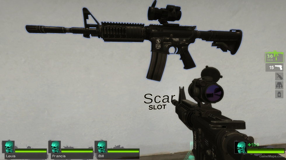 Insurgency Colt M4A1 with Aimpoint [MK18 anims] [Desert Rifle] (request)