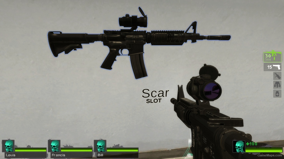 Insurgency Colt M4A1 with Aimpoint [MK18 anims] [Desert Rifle] (request)