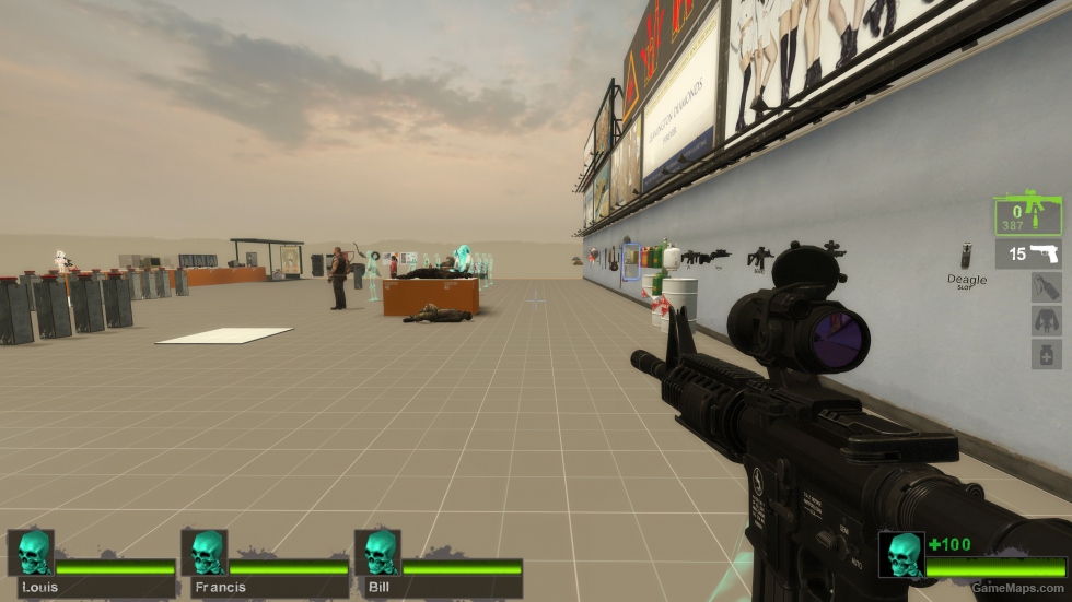 Insurgency Colt M4A1 with Aimpoint [MK18 anims] [Desert Rifle] (request)