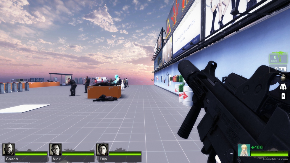 Insurgency H&K UMP45 with EoTech (Suppressed SMG) v2