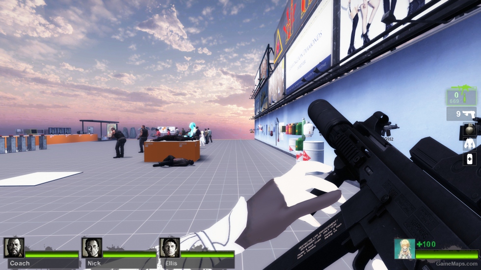 Insurgency H&K UMP45 with EoTech (Suppressed SMG) v2
