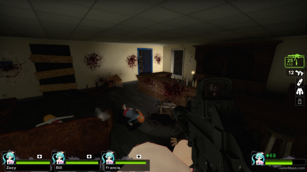 Insurgency H&K UMP45 with EoTech (Suppressed SMG) v2