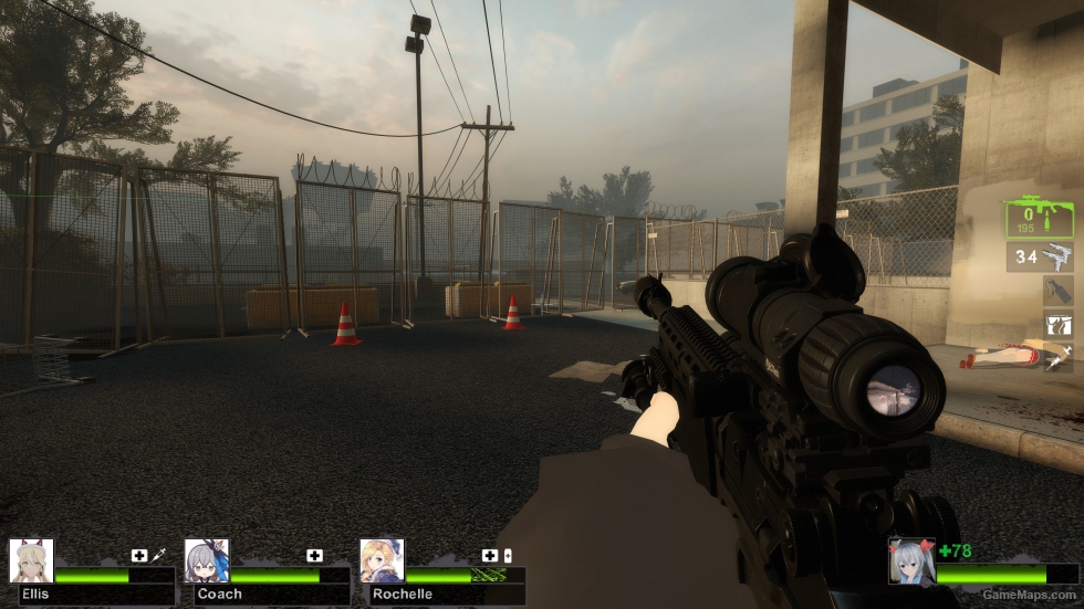Insurgency M14 EBR - Tactical Mod (military sniper)