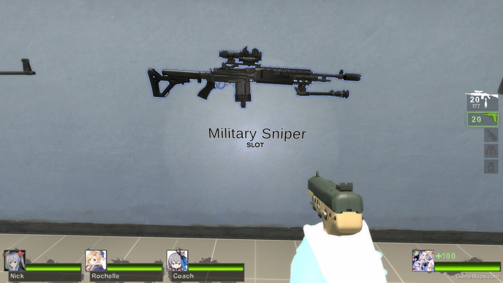 Insurgency M14 EBR - Tactical Mod (military sniper)