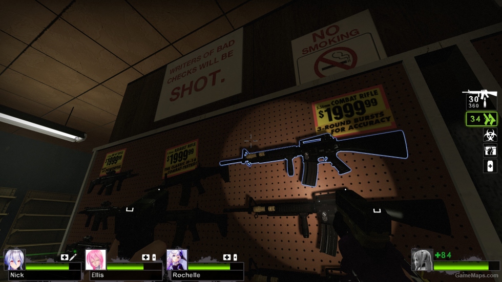 Insurgency M16A4 - Marked (Desert Rifle)