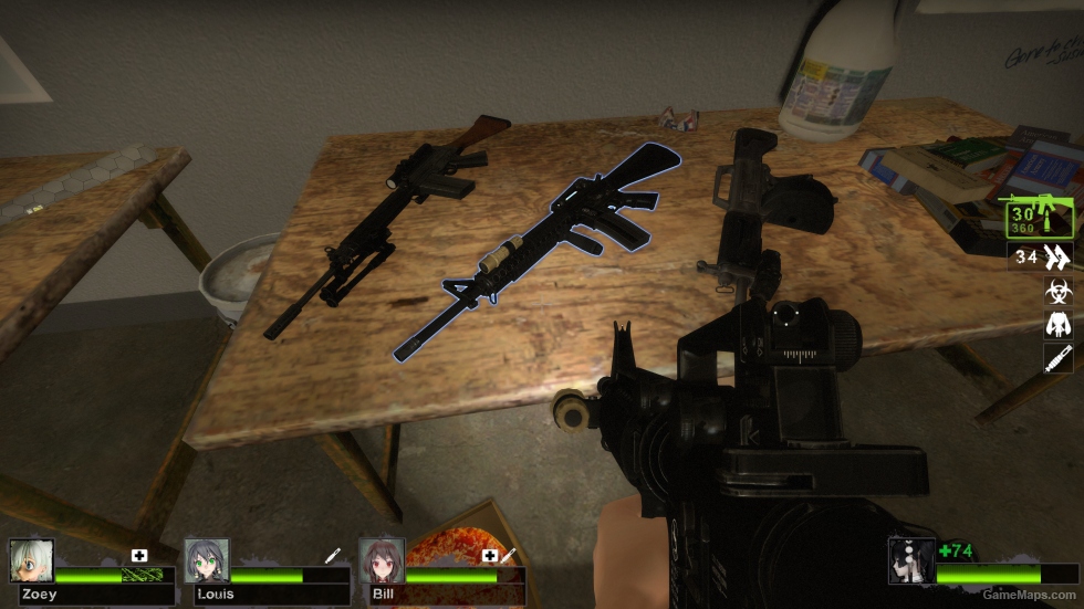 Insurgency M16A4 - Marked (Desert Rifle)