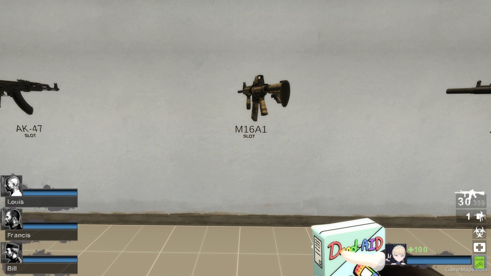 Insurgency M4A1 Tactical - Tan with PMAG v3 [M16A2]