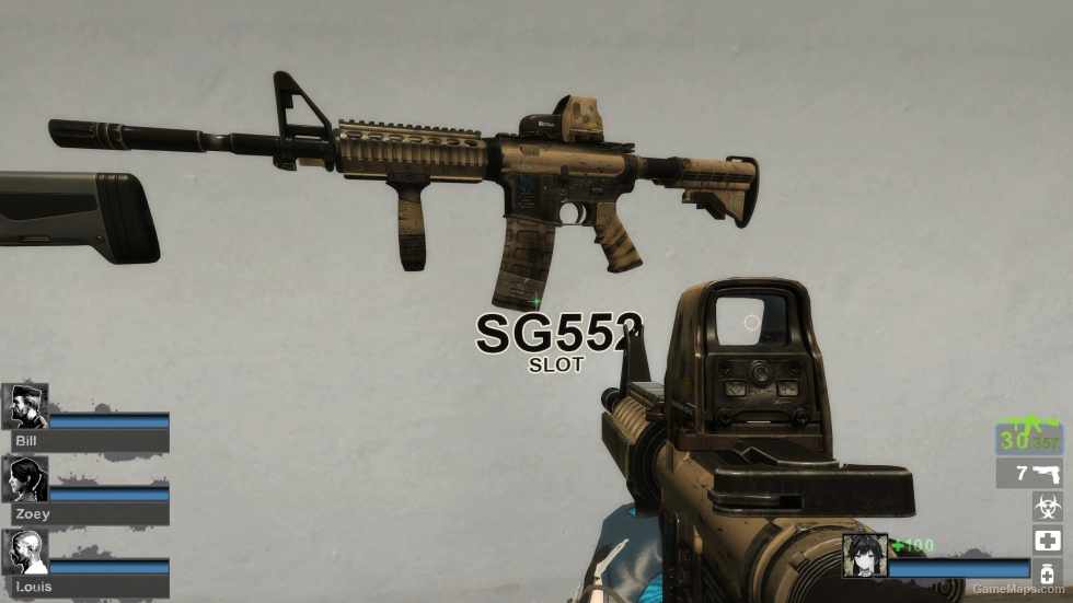 Insurgency M4A1 Tactical - Tan with PMAG v3 [sg552, request]